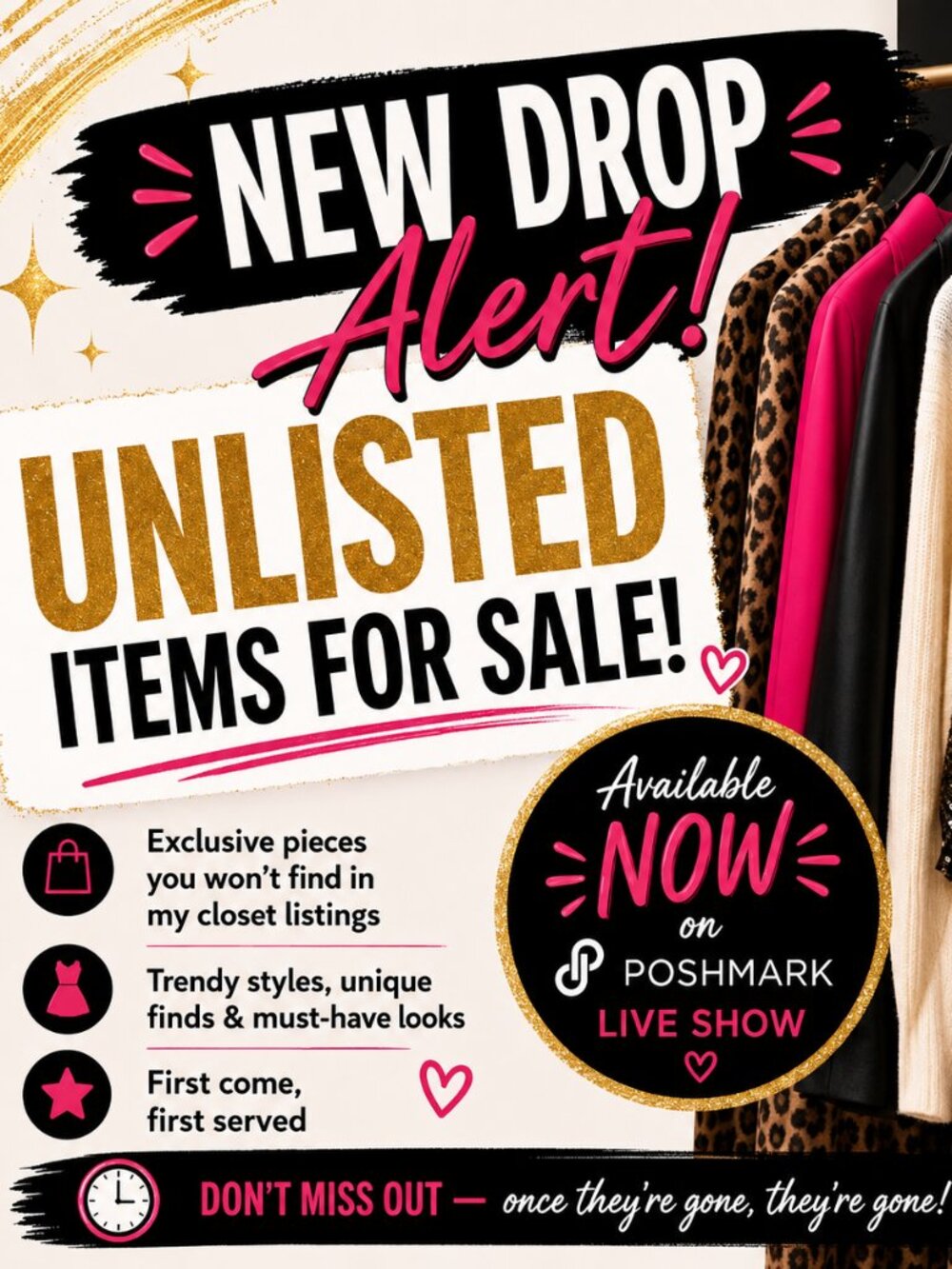 New and Awesome Unlisted Women's clothing